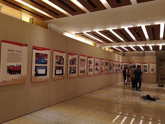 無縫展板9